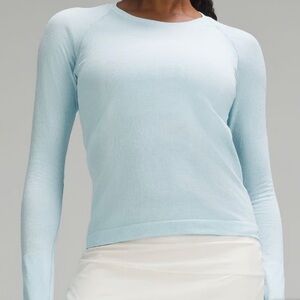 NEW Lululemon Swiftly Tech Long Sleeve *Race Length *Sparkle size 4